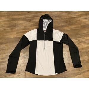 Bolle High Performance Womens Tennis Athletic Black & White Pullover sz M EUC